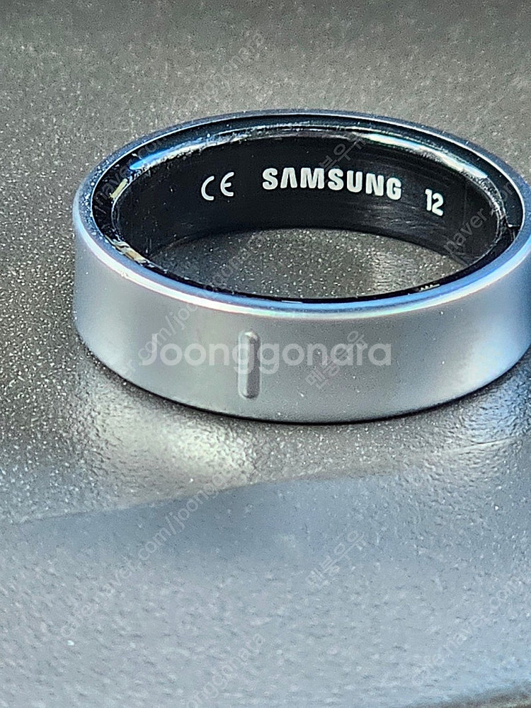 갤럭시링 실버 12호 판매합니다~--0