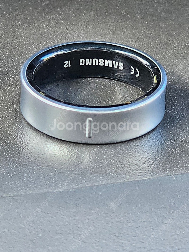 갤럭시링 실버 12호 판매합니다~--1