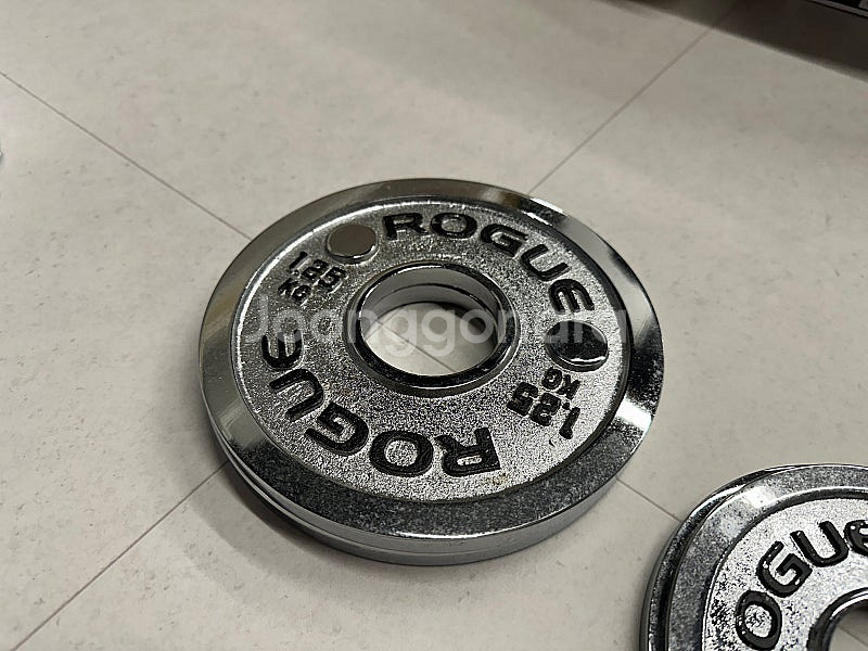 로그 (rogue) 경량원판 0.25kg, 0.5kg, 1.25kg 판매--2