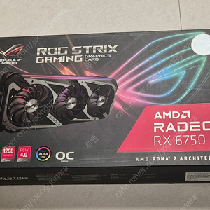 ASUS rog strix 스트릭스 radeon 라데온 rx 6750 xt