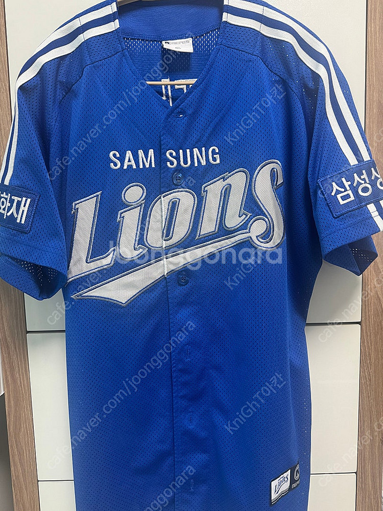 삼성라이온즈 왕조 원정 유니폼 105 65구자욱 자수마...--0