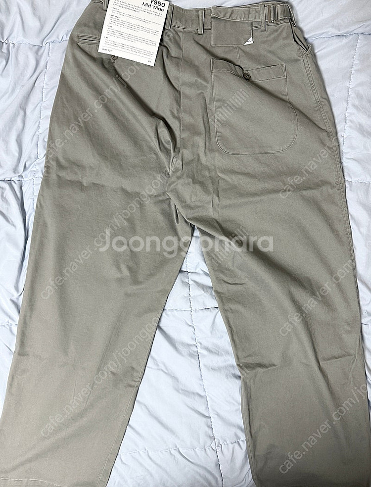 [S] 이얼즈어고 Y-950 카키 치노팬츠--3