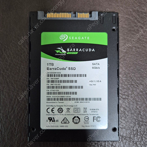 씨게이트 바라쿠다 ssd 1tb 팝니다