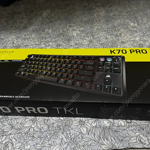 커세어 K70 PRO TKL MGX 래피드트리거