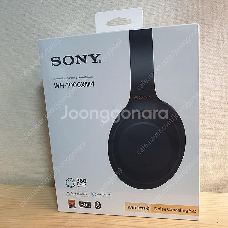 Sony WH-1000XM4 무선헤드폰 미개봉--0