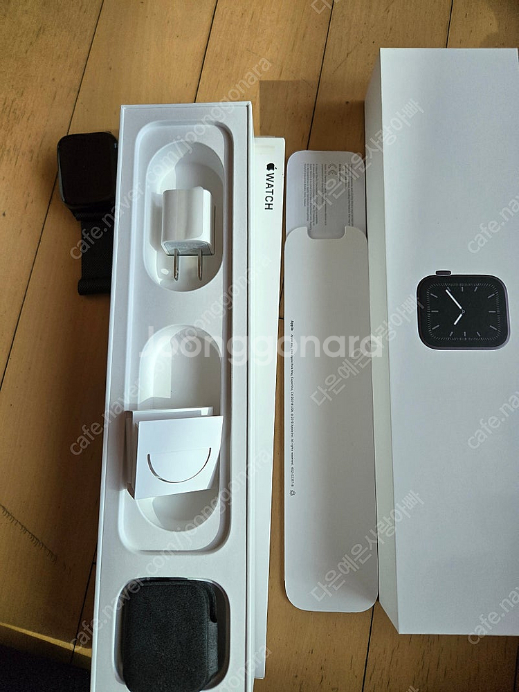 애플워치5 44mm 스틸 밀레니즈루프--1