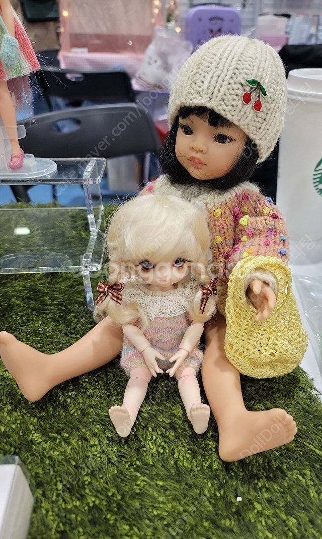 육일돌/포켓/usd/레이나/구체관절인형등 뜨개옷 판매--5