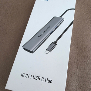 10 IN 1 USB C 허브 (HDMI * 2개, PD 충전 포함)