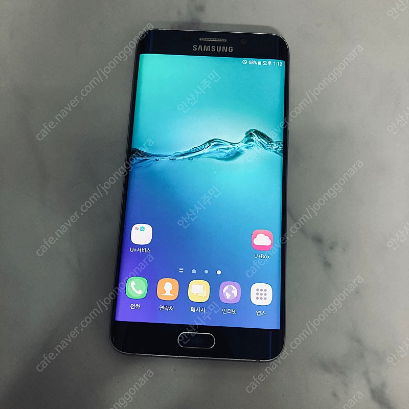 갤럭시 S6엣지플러스+ 네이비 32G 무잔상 4만원 판...--0