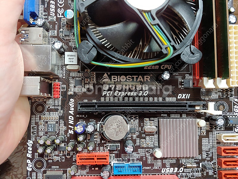 CPU i5 3570 메인보드 B75 메모리 8GB 파워 600W 포항 직거래 또는 택배 판매--2