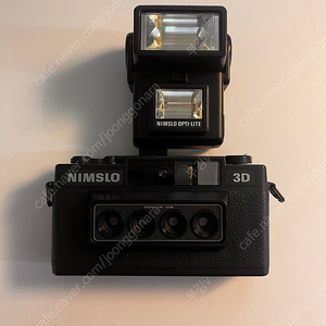 Nimslo 3d Camera + flash (full box) 님슬로