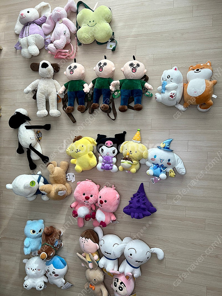 인형 백팩 빵빵이 그로밋 숀더쉽 짱구 루피 산리오 팬텀--0