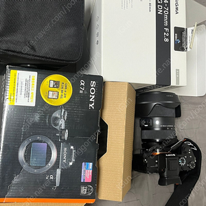 소니 A7M3 + SIGMA 시그마 2470 220만원