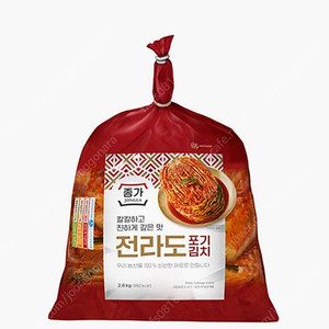 종가집 시원하고 깔끔한 포기김치 2.8kg×2 종가 전라도 포기김치 2.8kg×2 각각 택포4만원입니다