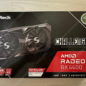 애즈락 라데온 ASROCK RX6600 CHALLENGER D D6 8GB 판매