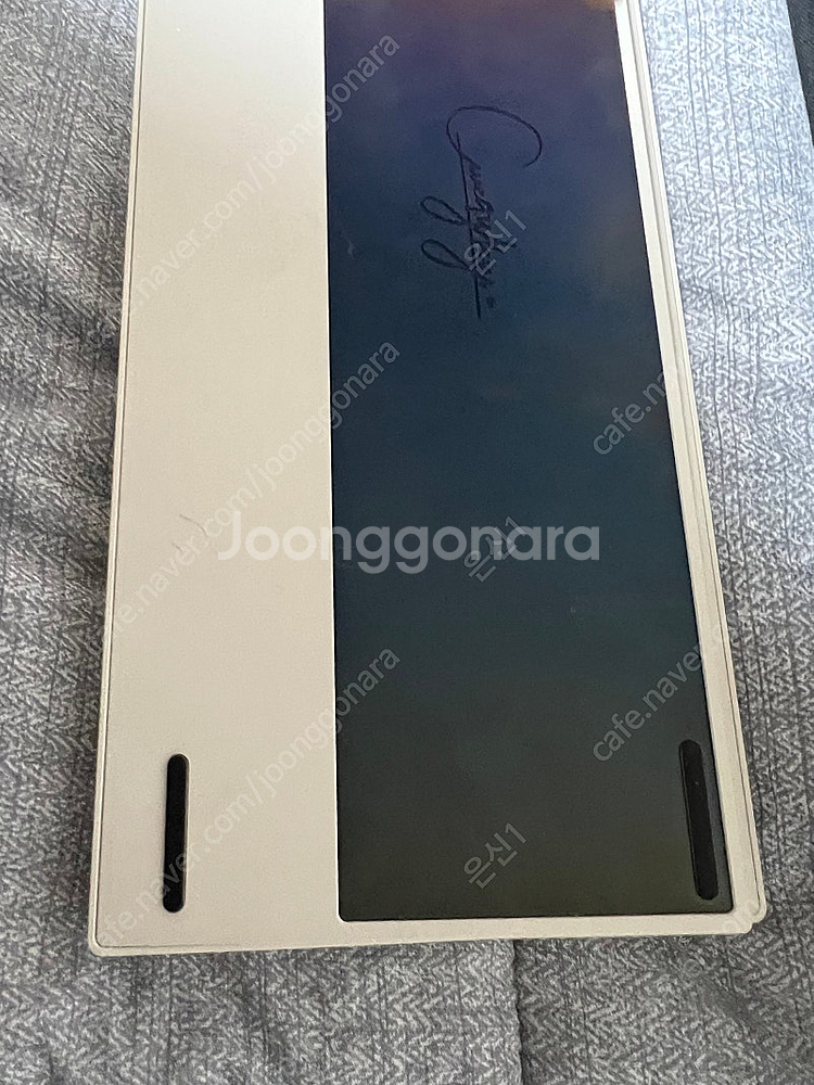 Qk75 아이스 화이트 판매합니다--9