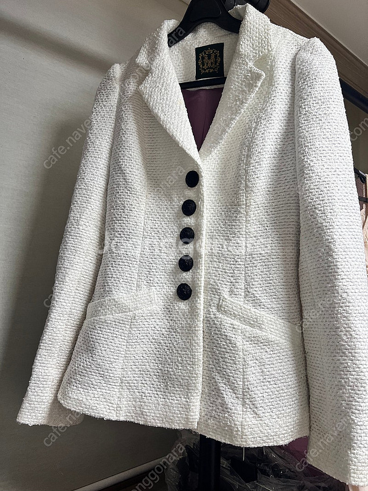 마담드쟌느 디올비슷한 트위드 자켓--6