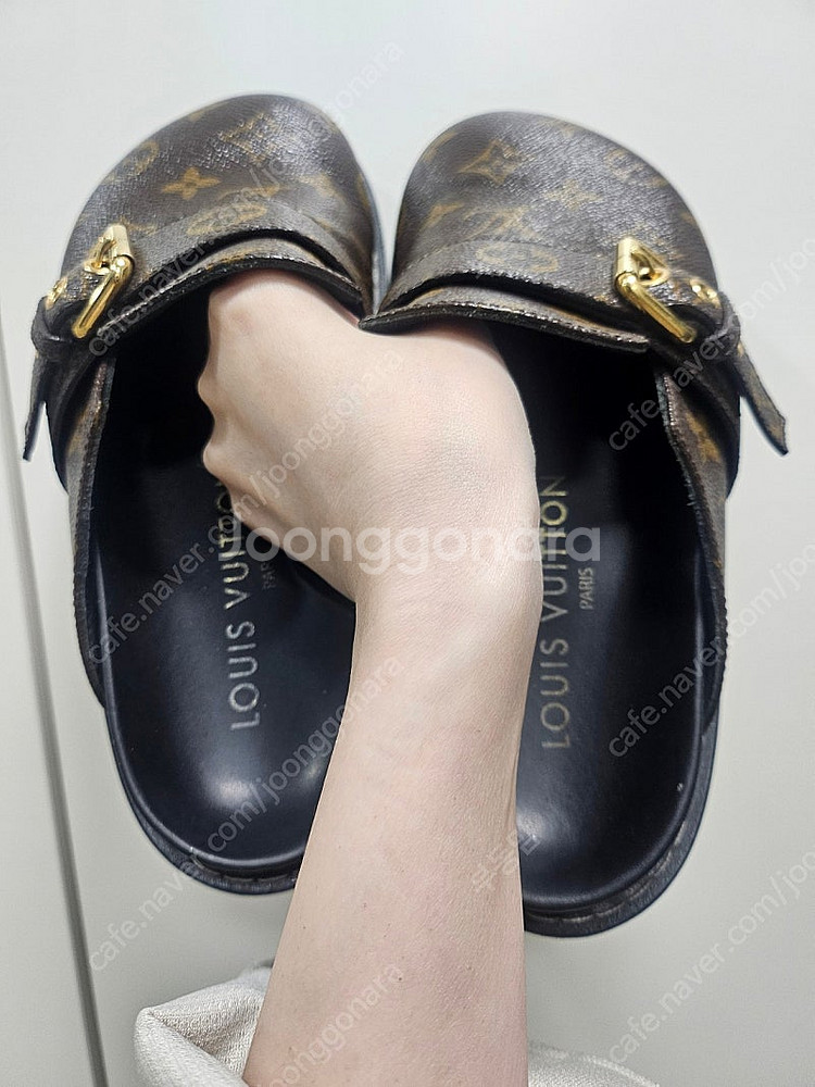 루이비통 슬리퍼 뮬--3