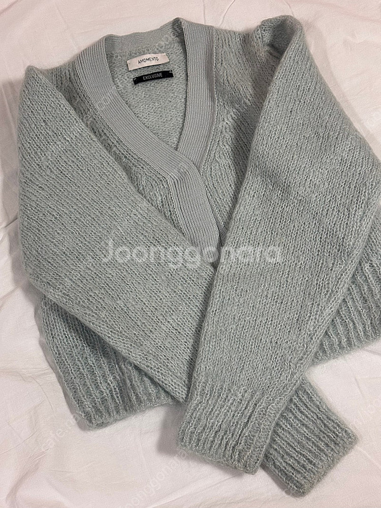 아모멘토 그랜마 가디건 민트 익스클루시브--3