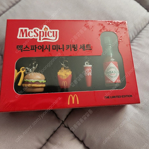 맥도날드 맥스파이시 미니 키링세트(미개봉-반택포)