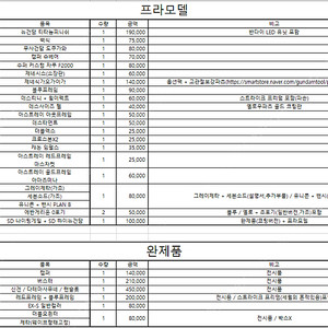 중국제(프라,완제)외 반다이(프라) 팝니다.