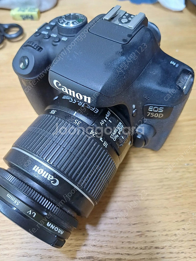 canon캐논 eos750d바디 +번들렌즈18-55mm...--1