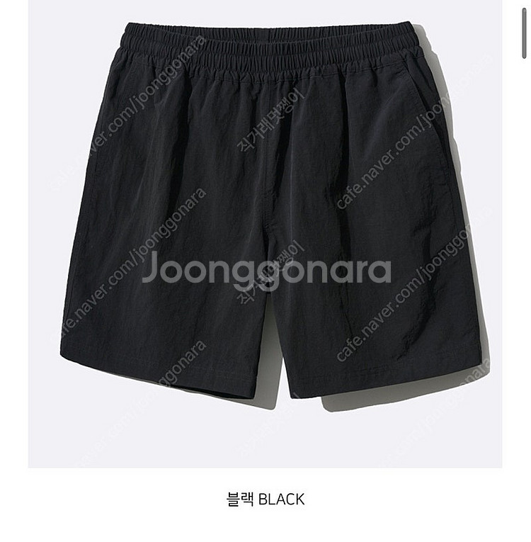 무신사 제멋 반바지 블랙 그레이 XL 일괄--3