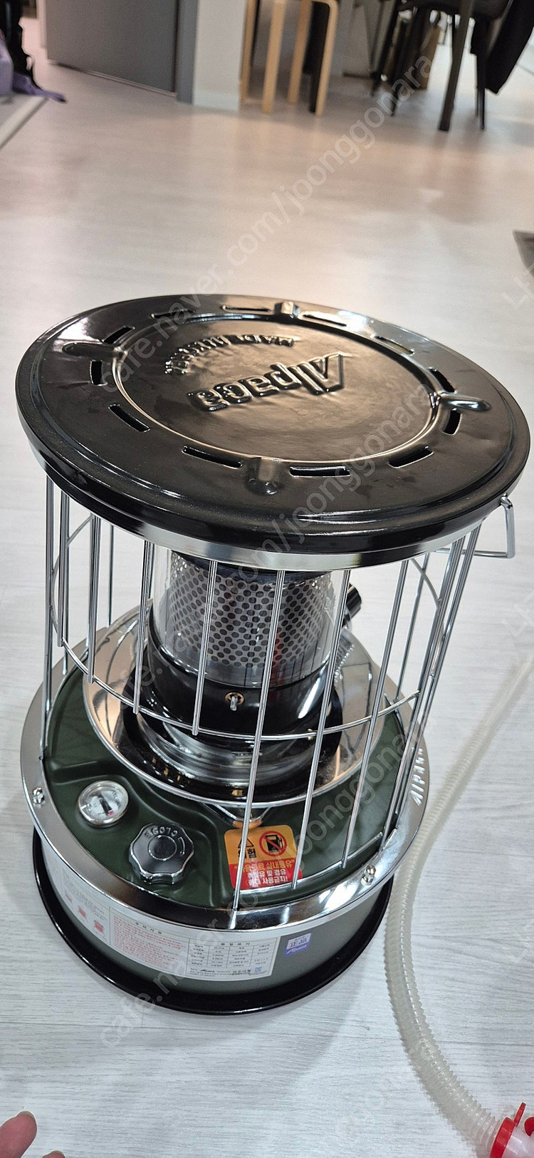 알파카 캠핑 난로 TS-77A + 등유통 등등--9