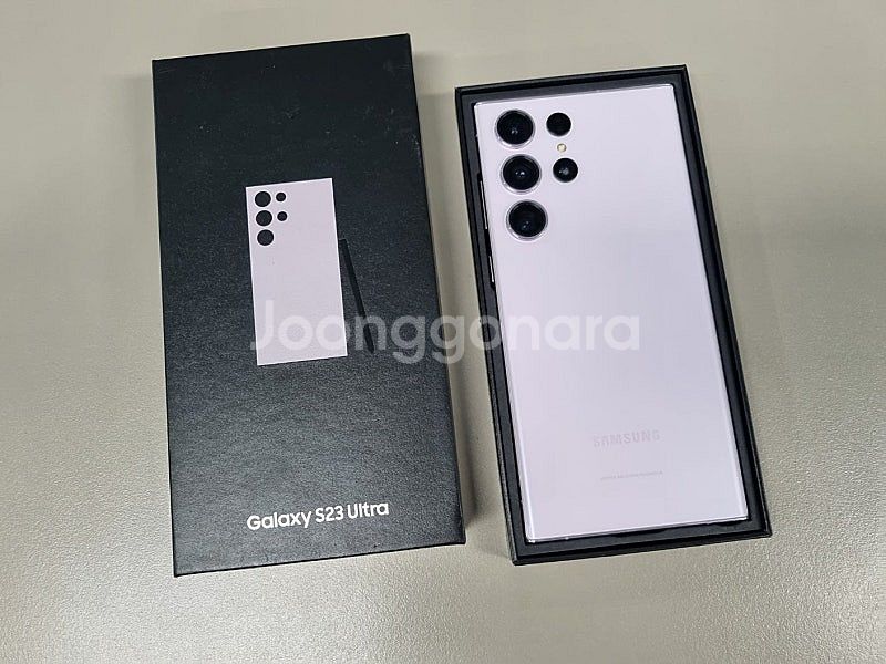 (자급제 새상품)갤럭시S23울트라 256기가 라벤더색상...--0