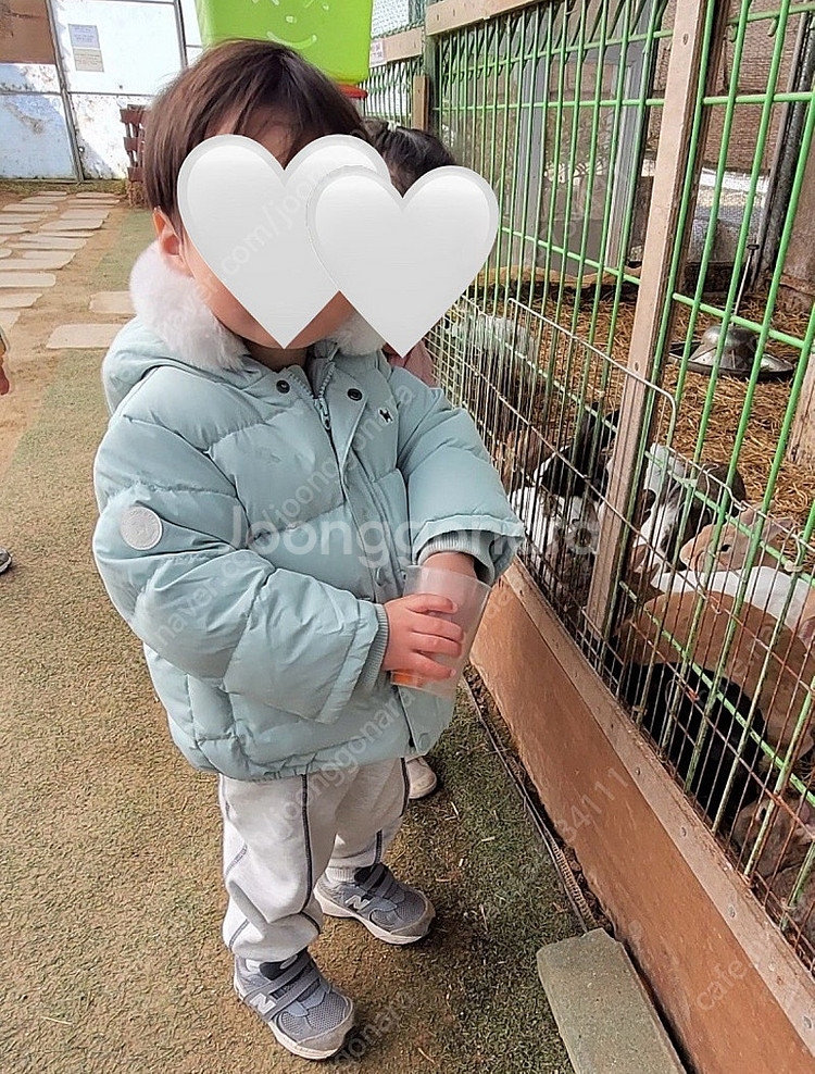 블루독베이비 패딩 3y--3