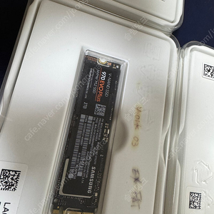 삼성전자 970 EVO Plus M.2 NVMe (2TB) 3개 팝니다.(1개당 17만원)