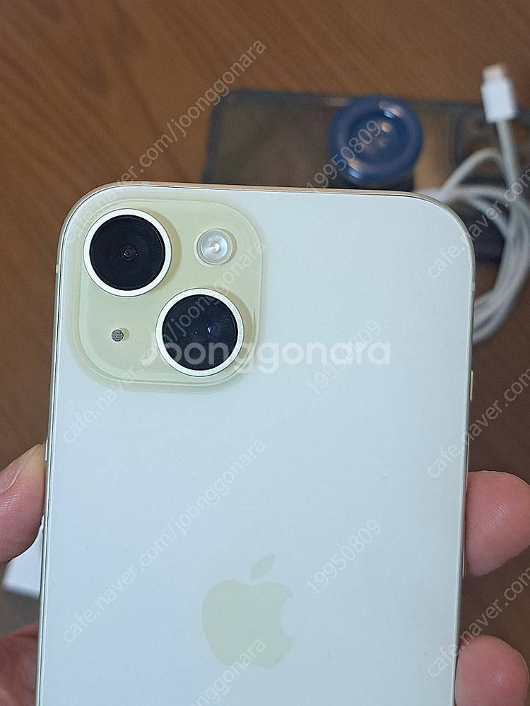 아이폰 15 옐로우 (256GB/ 배터리 91%/애플케...--4