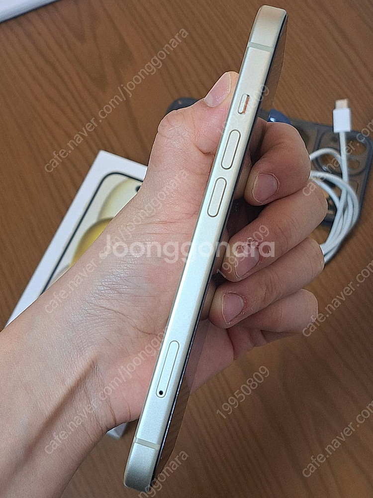 아이폰 15 옐로우 (256GB/ 배터리 91%/애플케...--5