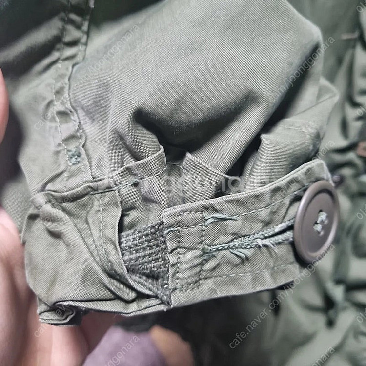 M-65개파카 1세대 초기형 은지퍼 S사이즈 내피포함--4