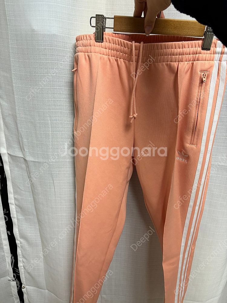 아이다스 SST 트랙탑 코랄핑크 S size--2