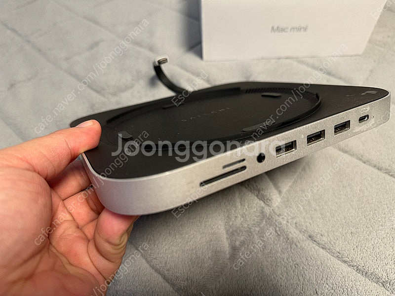M1 맥미니 CTO풀옵션 + 사테치 SSD인클로저 허브--5