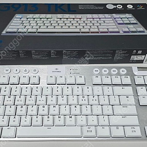 로지텍 g913 tkl 화이트 팝니다