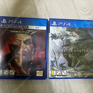 Ps4 철권7, 몬스터헌터 팝니다