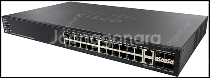 시스코 L3스위치 SG550X-24 새제품--1
