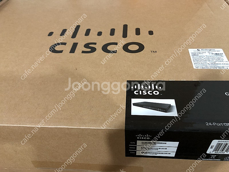시스코 L3스위치 SG550X-24 새제품--0