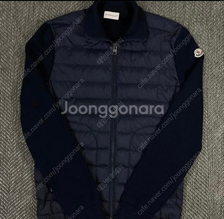 [XL] 몽클레어 22fw 가디건 니트패딩--0