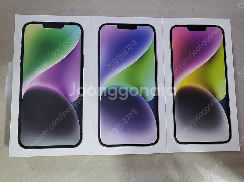 아이폰14플러스 512G 자급제 미개봉 새제품 판매합니다.--0