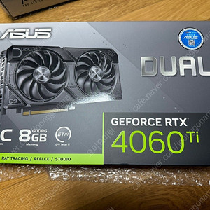 Asus dual 지포스 4060TI 8g 미개봉 새제품 (국내총판)