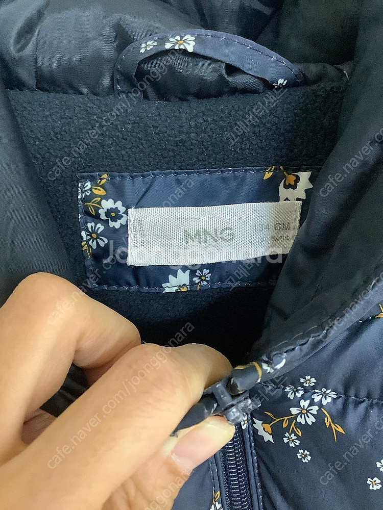 망고 패딩134(9Y) 택포--2
