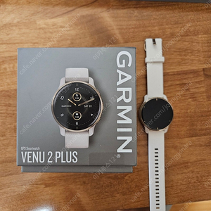 가민 Venu2 plus 화이트