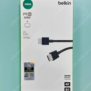 [ HDMI ] 벨킨 belkin HDMI 8K 48Gbps 2M 케이블