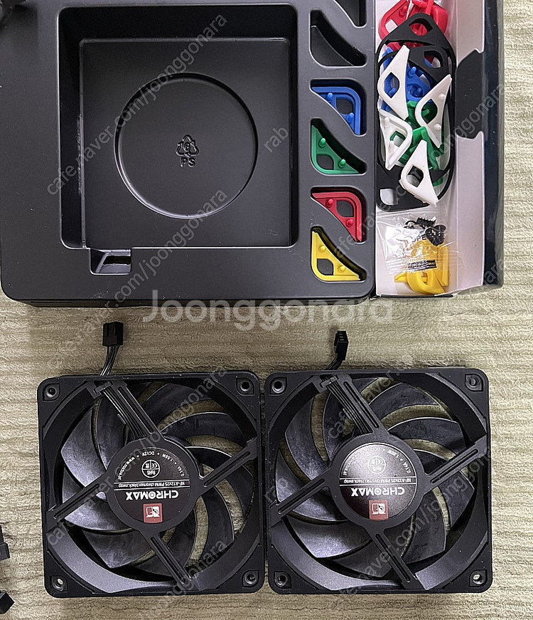 NOCTUA NF-A12x25 PWM 크로맥스 팬 단일제품 2개--1