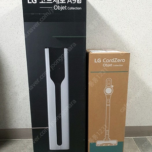 (미개봉) LG 코드제로 A9S 오브제컬렉션(AU9882WD) 올인원타워 무선청소기~*