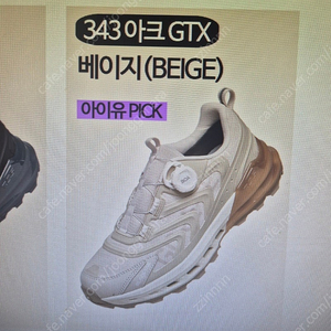 새신발 블랙야크 343 아크 GTX 베이지 240