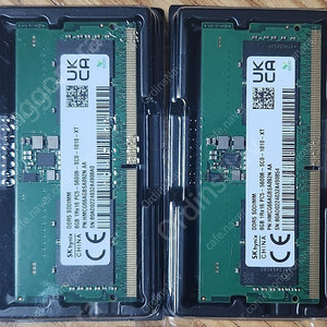 하이닉스 노트북 메모리 DDR5 8G x 2개